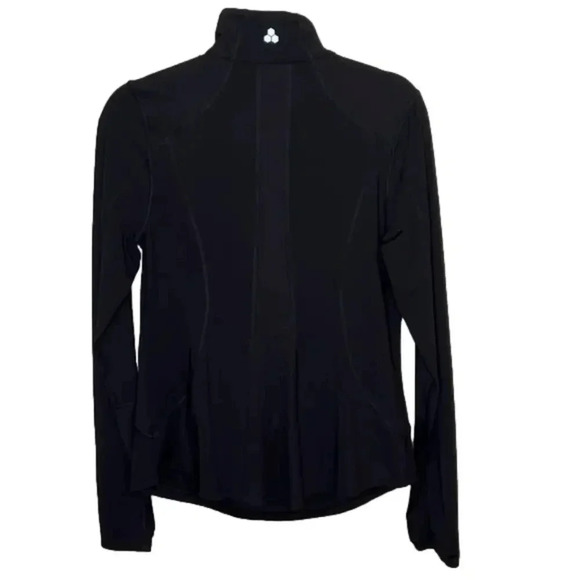Tek Gear Performance 1/4 Zip Jacket Black Size M - Picture 3 of 6